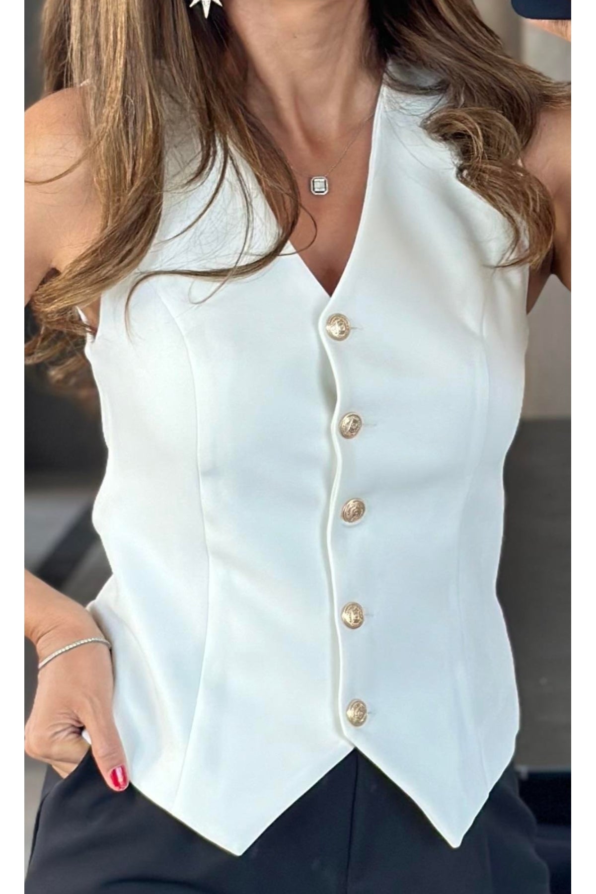 Lillie French Style Vest