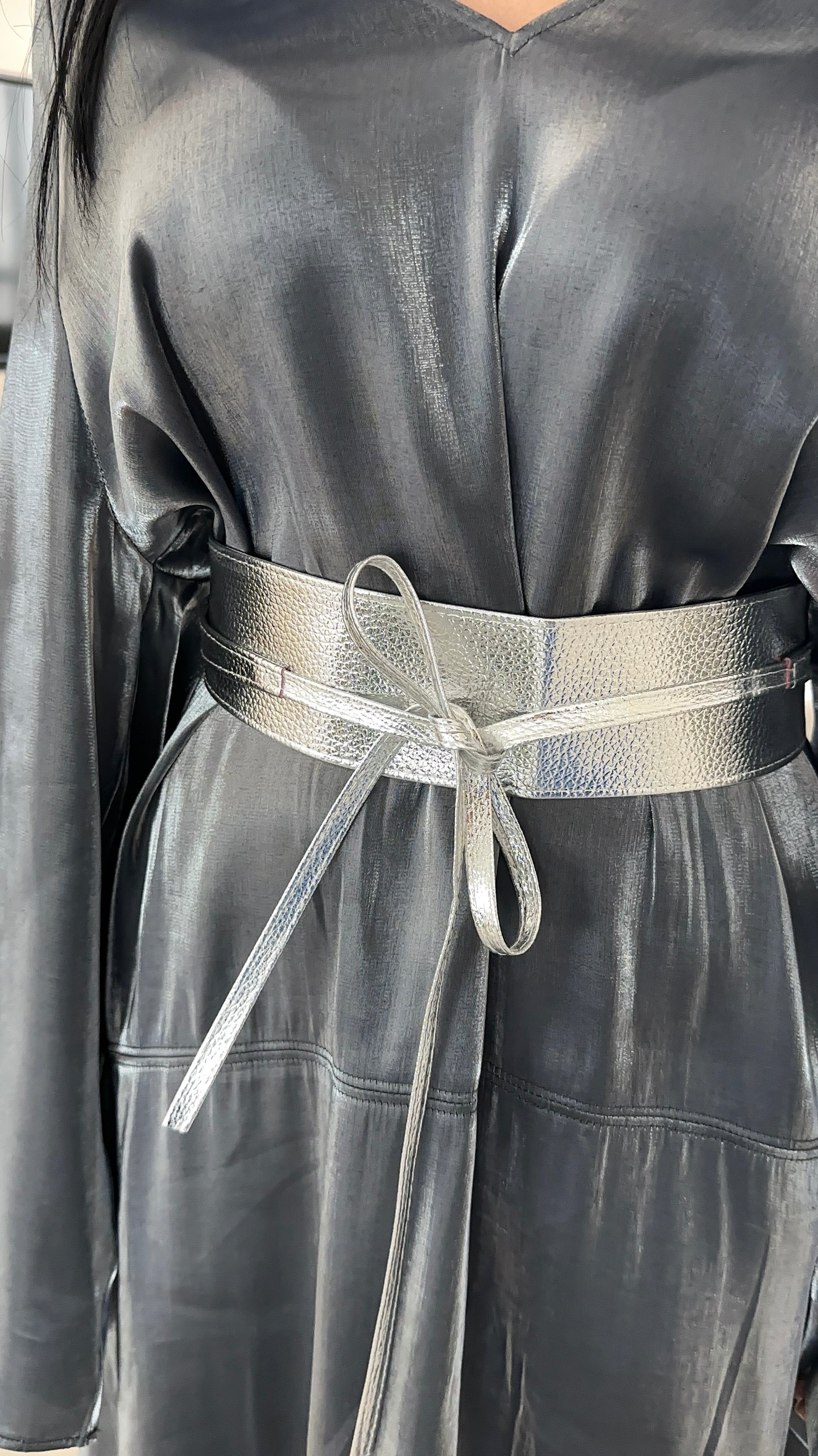 Helena Metallic Color Belt