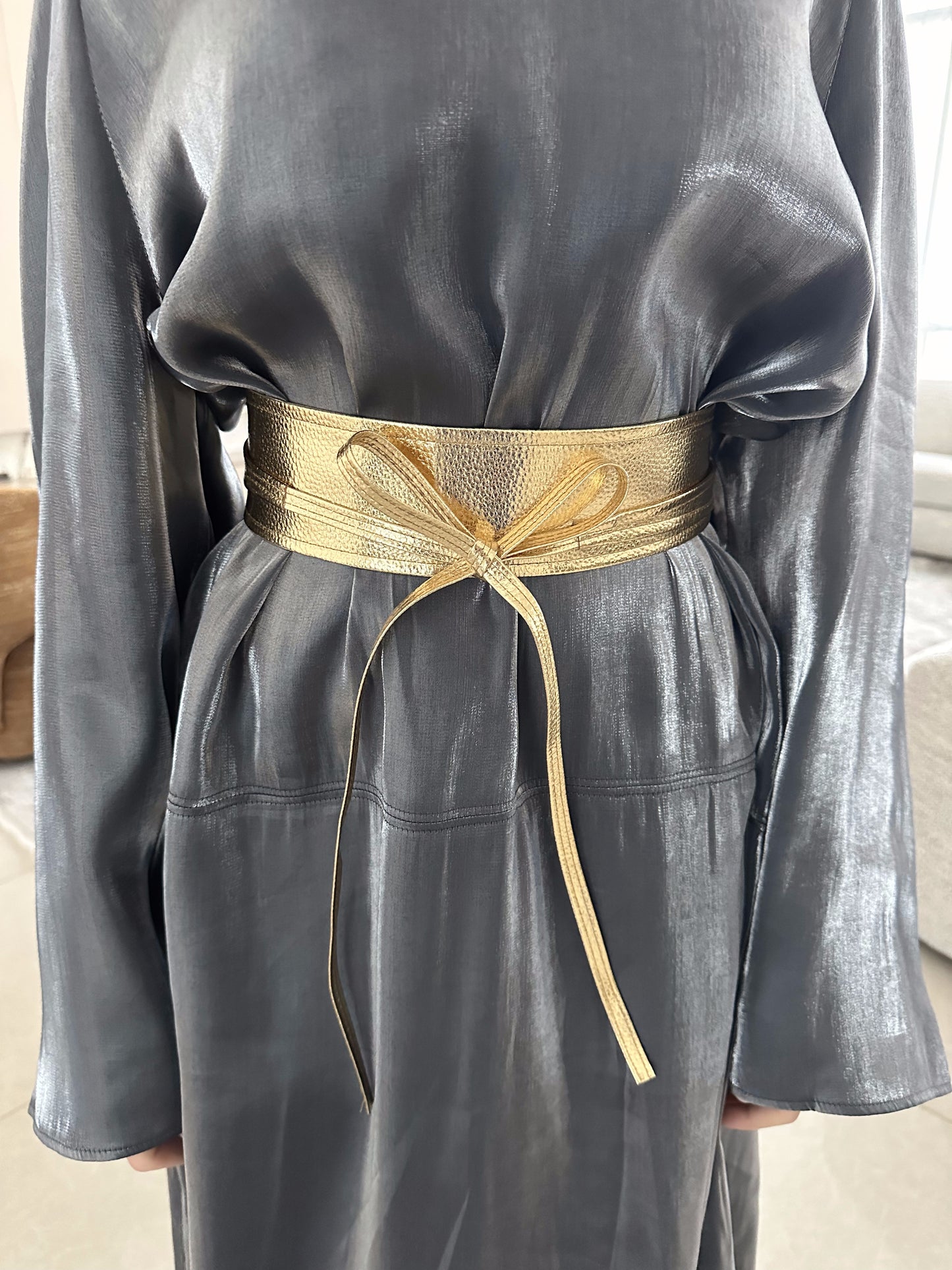 Helena Metallic Color Belt