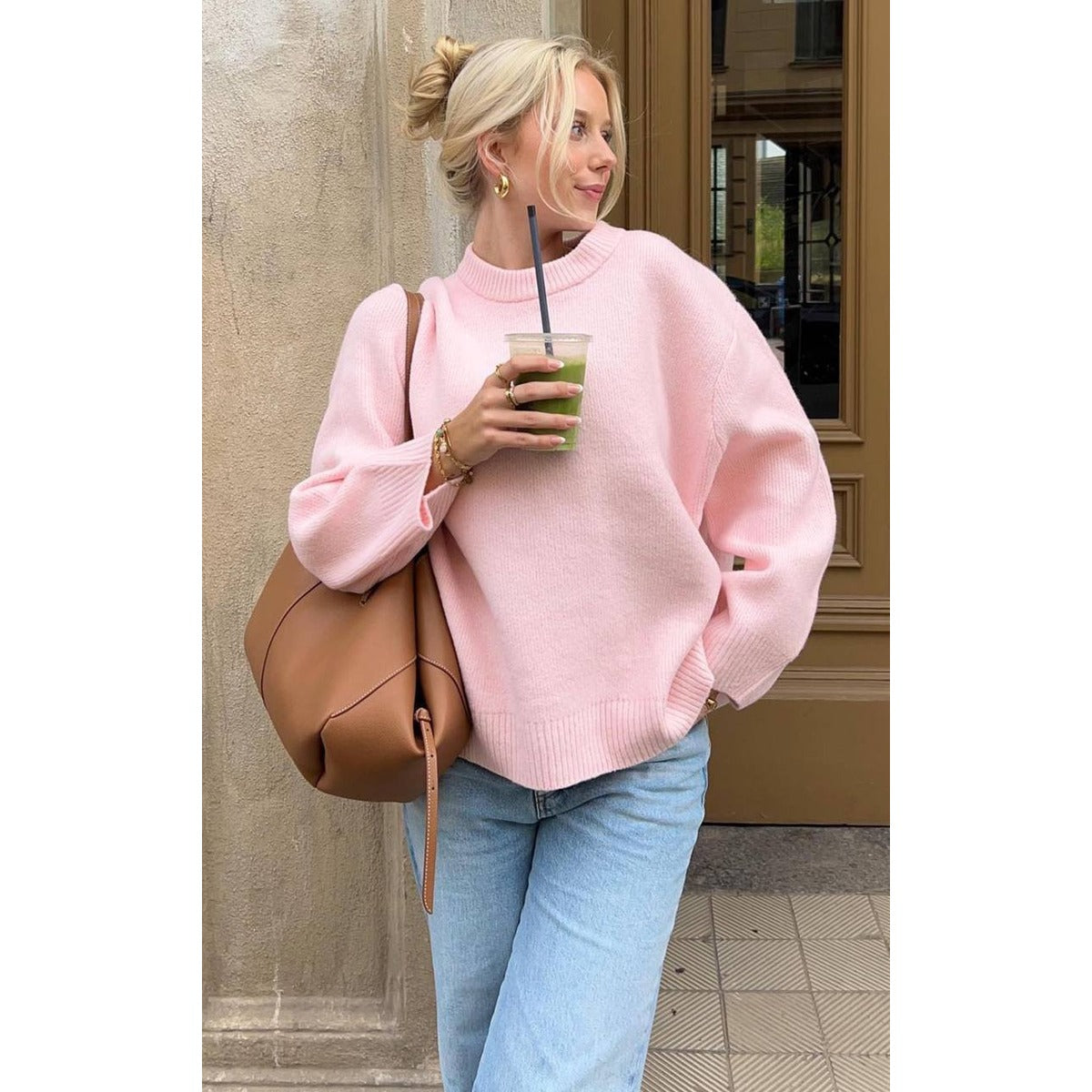 Anita Pink Sweater