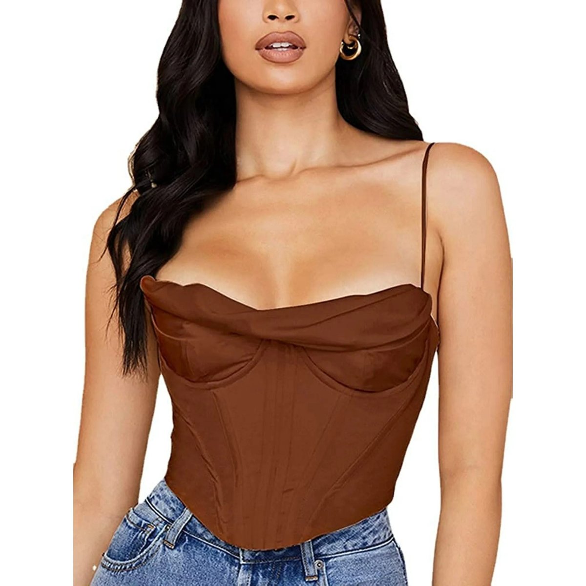 Bustier Strap Corset Top - Pinkfig Boutique
