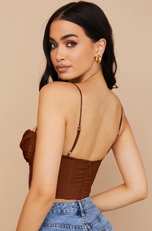 Bustier Strap Corset Top - Pinkfig Boutique