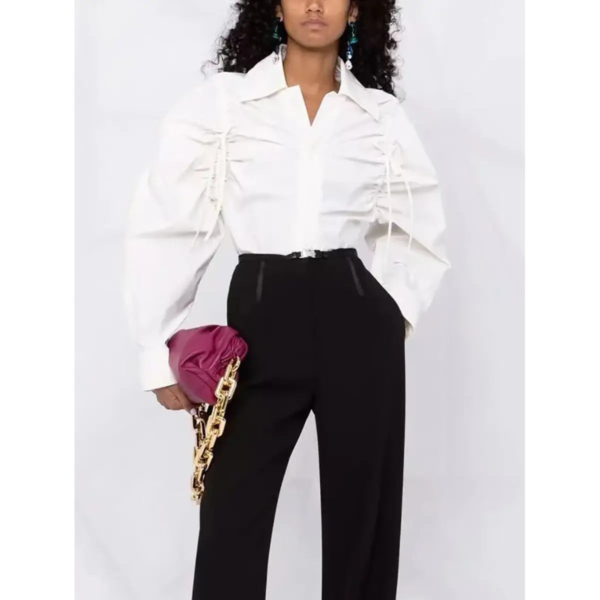 Delibra Detail Shirt - Pinkfig Boutique