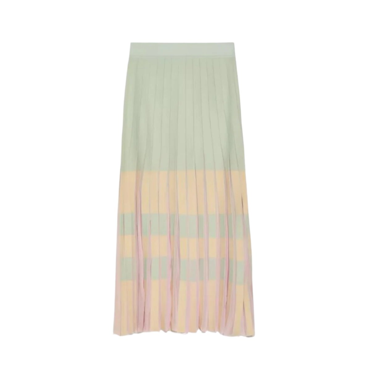 Judy Contrast Knit Skirt