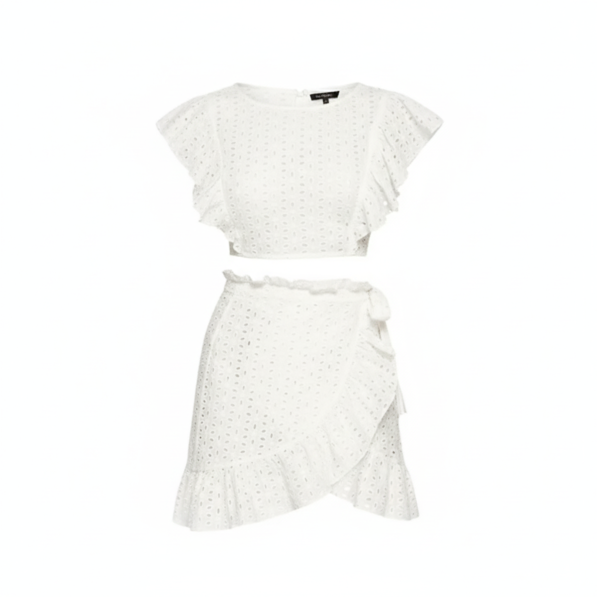 Joyce Eyelet Top and Mini Skirt