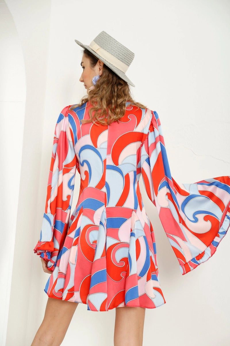 Odette Spanish Sleeve Dress