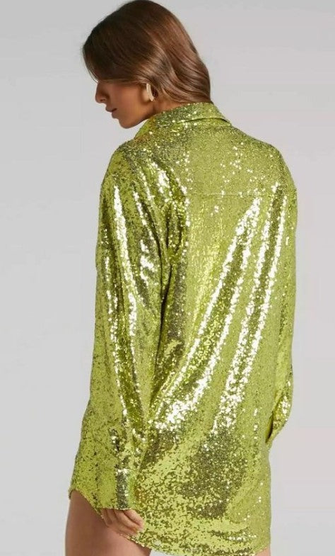 Valentina Sparkly Sequins Shirt