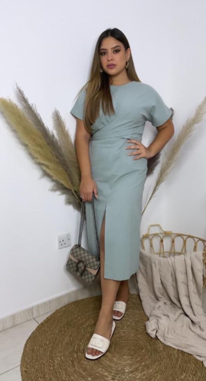 Ruth Slit Thigh Dress