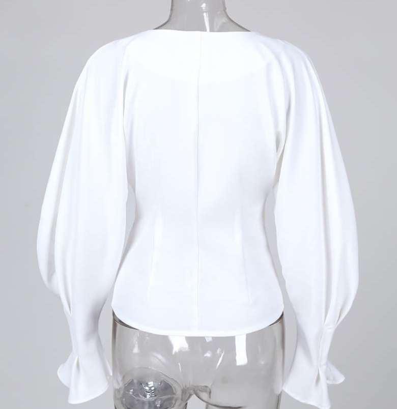 Candida Lantern Sleeve Shirt