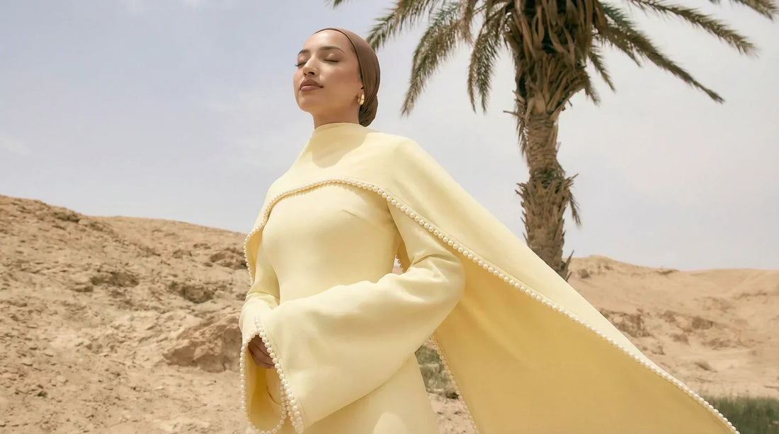 Naya Pearl Shawl Dress: The Definition of Timeless Elegance