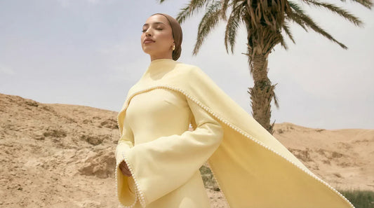 Naya Pearl Shawl Dress: The Definition of Timeless Elegance