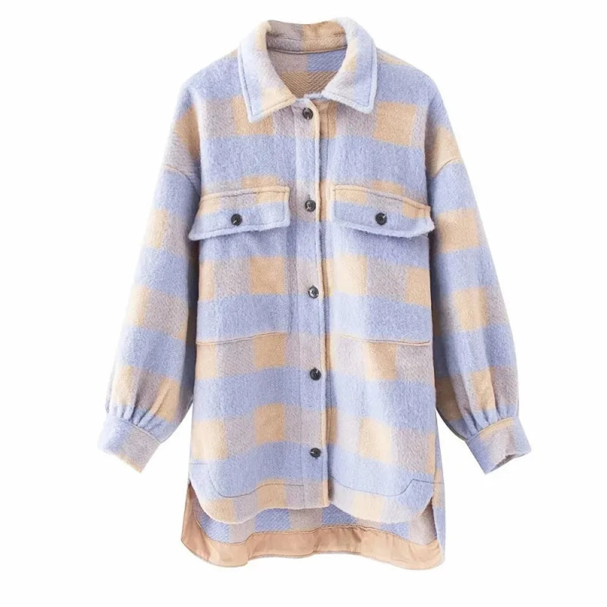 Delaney Oversized Woolen Jacket