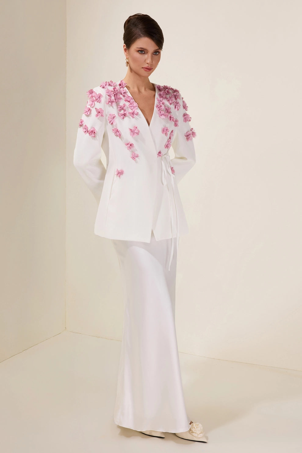 Haliyah Flower Blazer