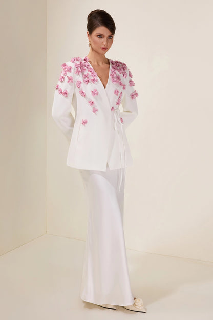 Haliyah Flower Blazer