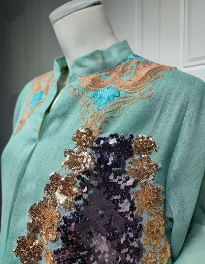 Clara Sequins Abaya