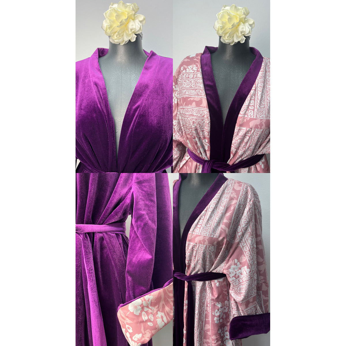 Aurora Velvet Kimono
