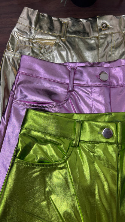 Maya Metallic Trousers