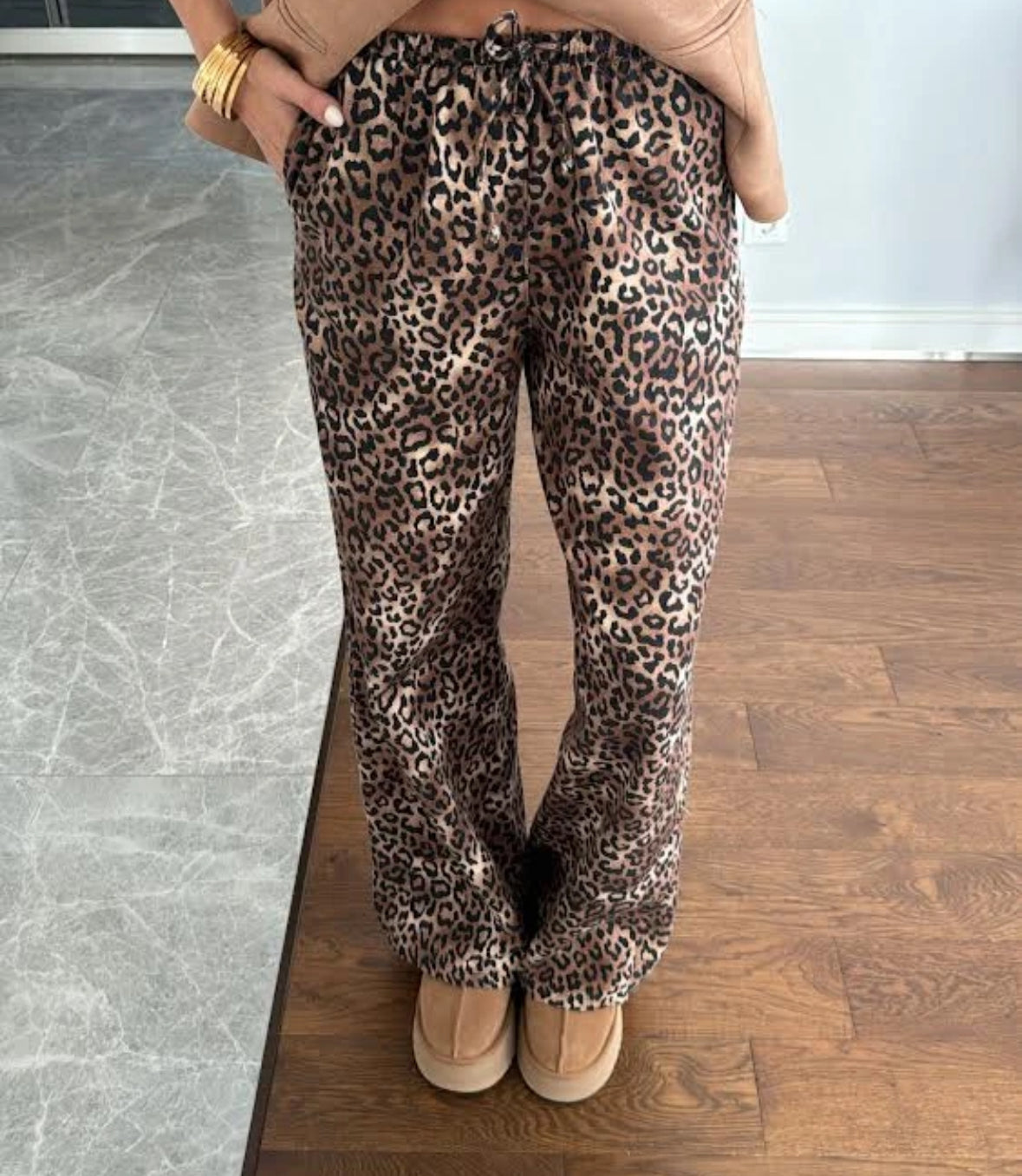 Eva Leopard Trouser