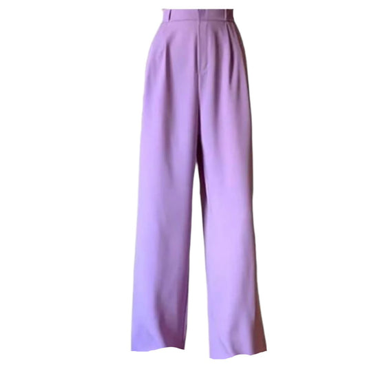 Madrina Solid Wide Leg Trouser