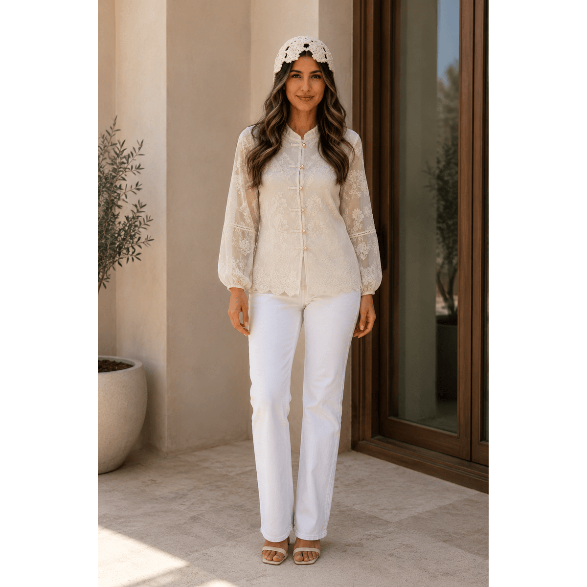 Ayla Embroidered Shirt