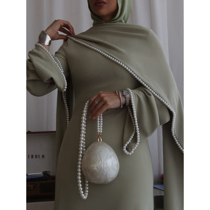 Naya Pearl Shawl Dress