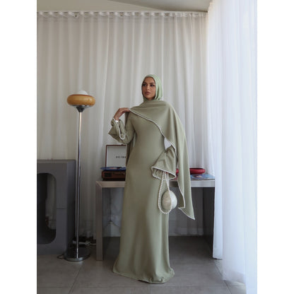 Naya Pearl Shawl Dress