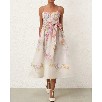 Olivia Colorful Floral Dress