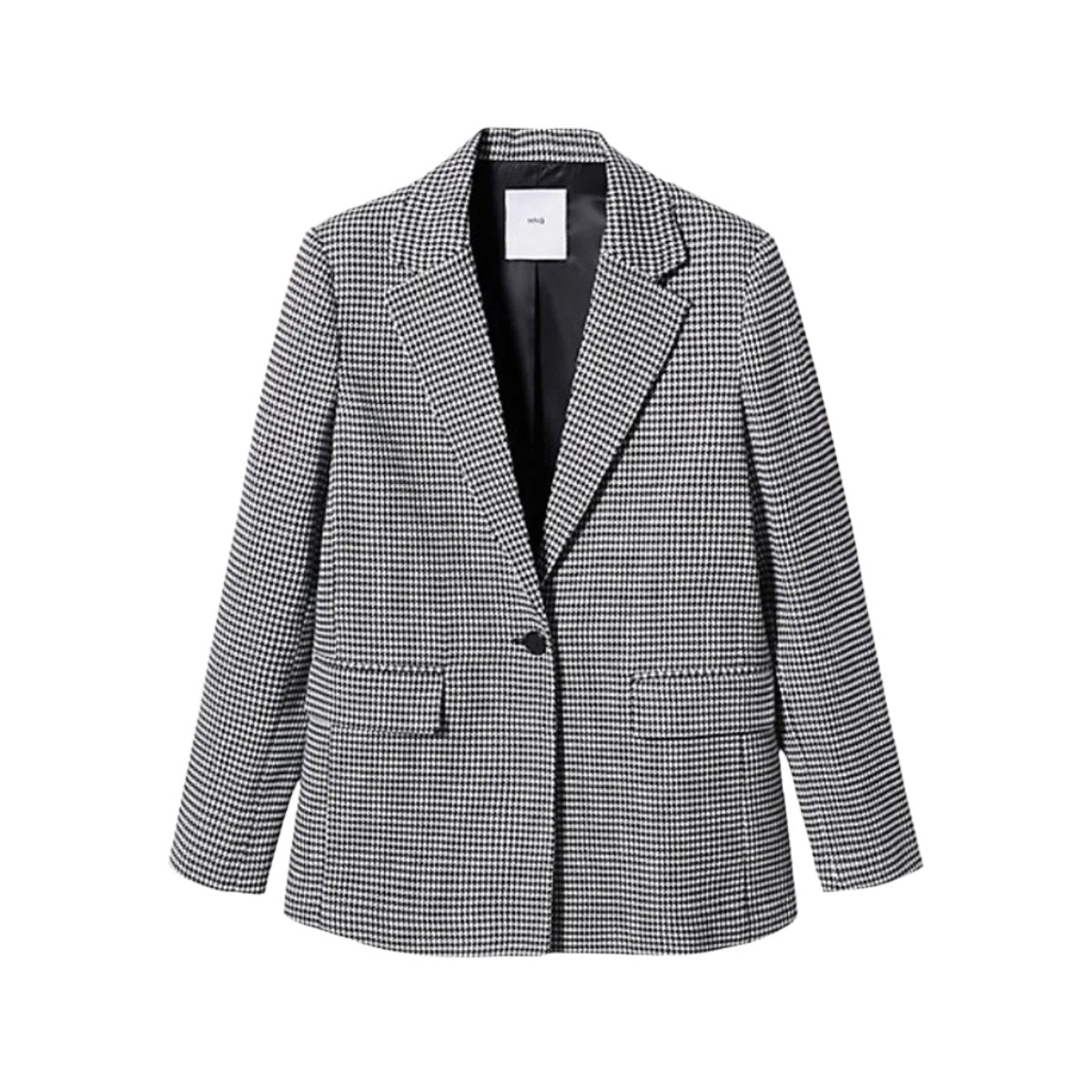 Stefania Black & White Blazer