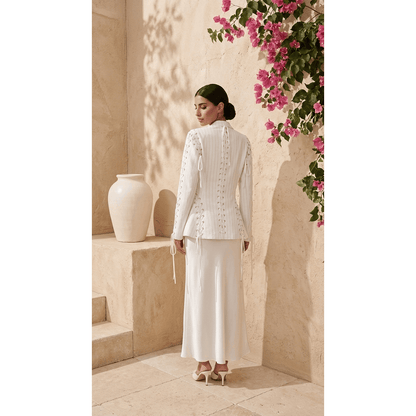 Cresilda Lace-up Blazer