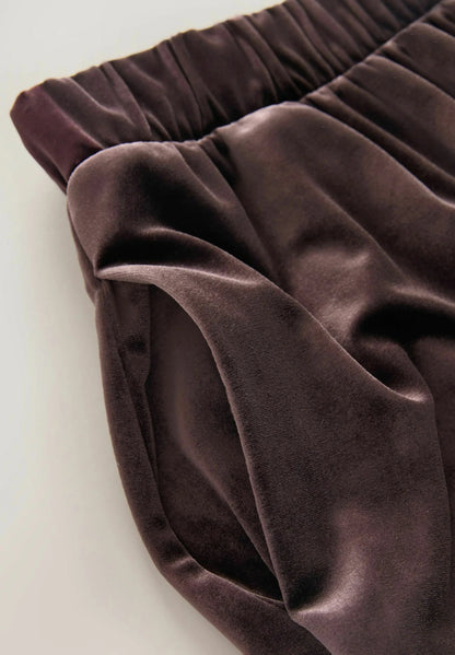 Amber Velvet Trouser