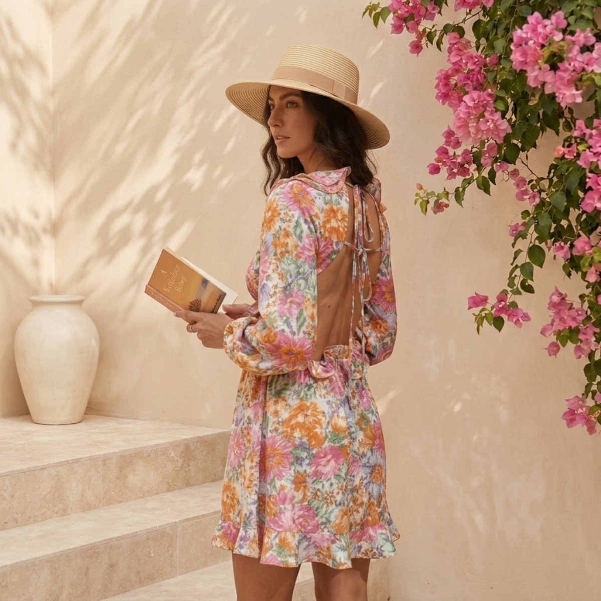 Esther Ruffle Dress