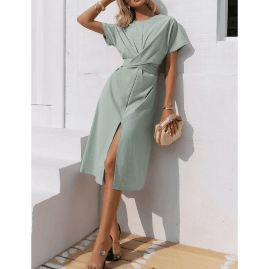 Ruth Slit Thigh Dress