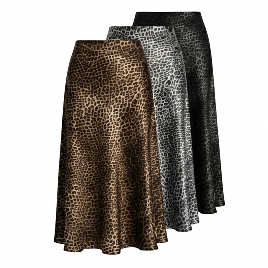 Letecia Leopard Skirt