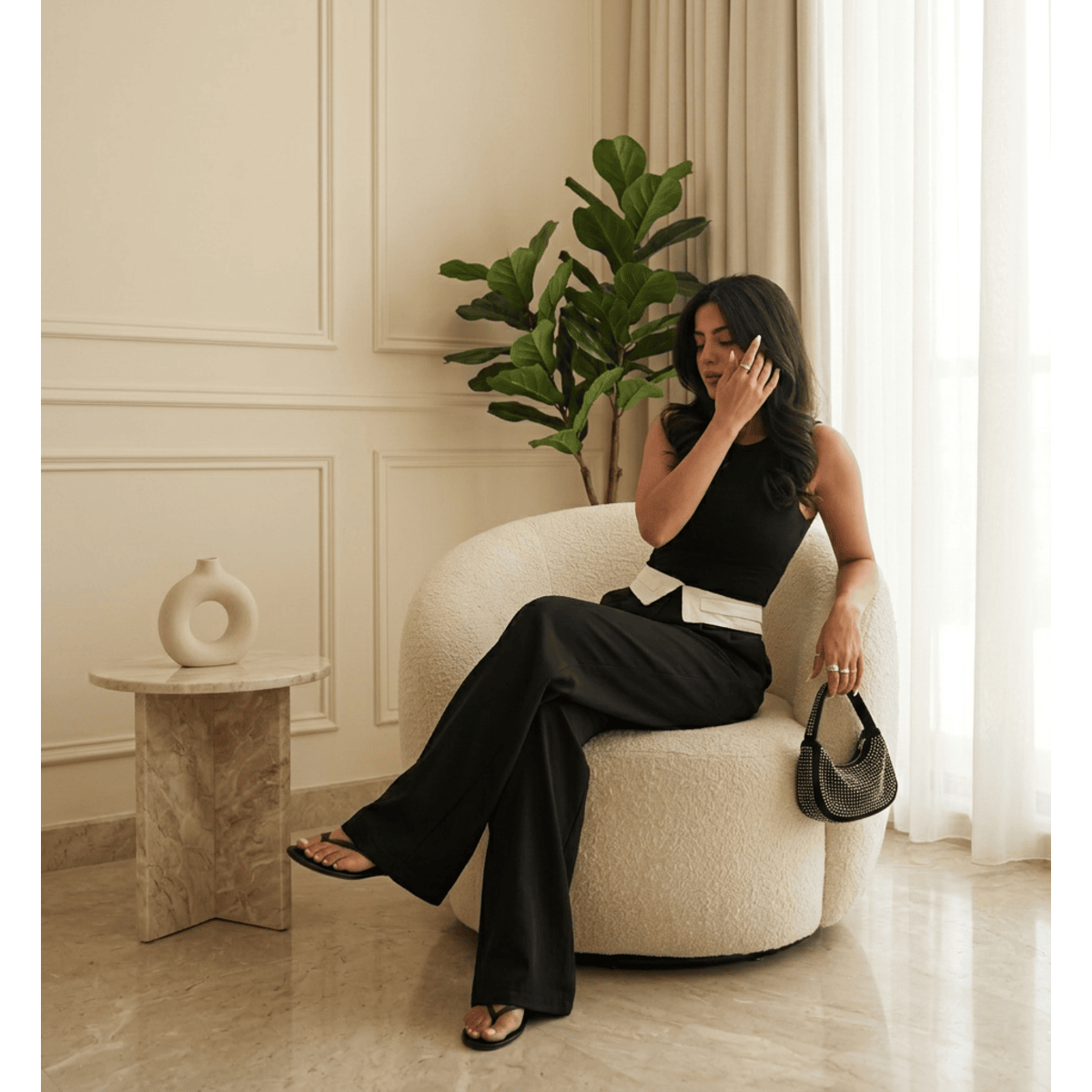 Helena Folded Pants
