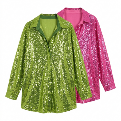 Valentina Sparkly Sequins Shirt