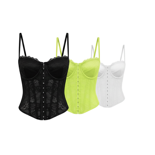 Shandra Lace Corset Tops