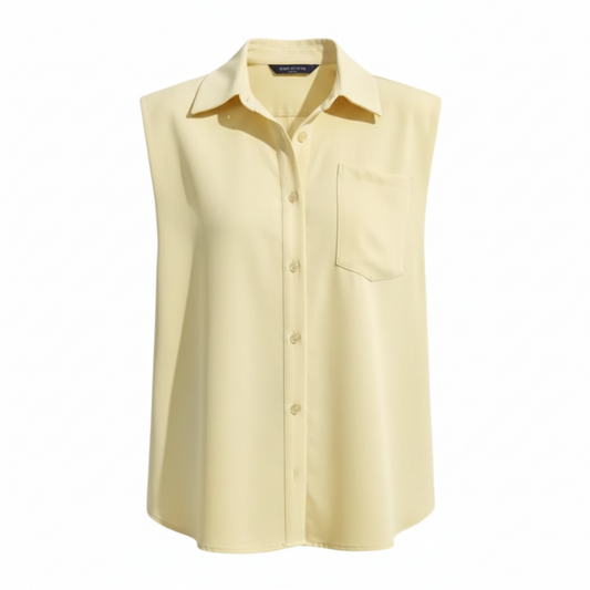 Gretta Padded Sleeveless Shirt