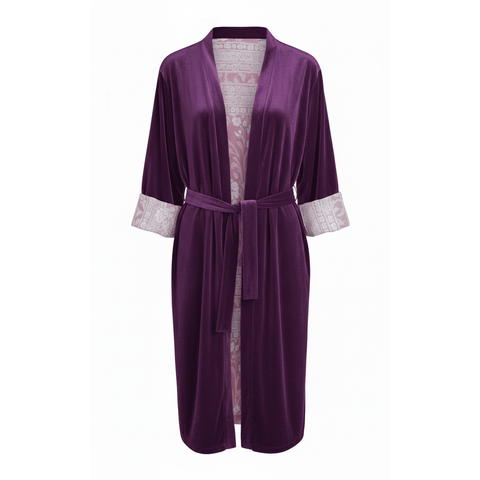 Aurora Velvet Kimono