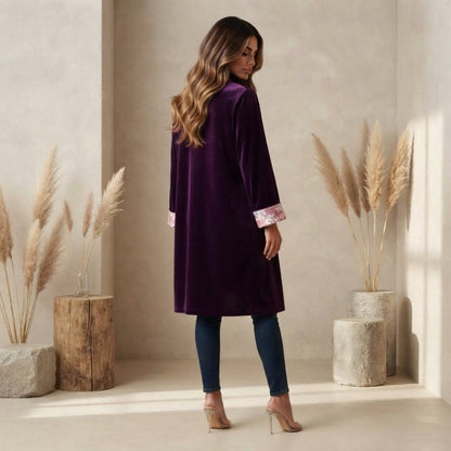 Aurora Velvet Kimono