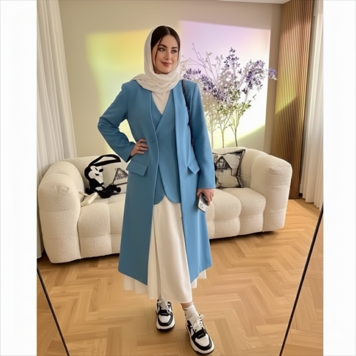 Ursula Oversized Long Coat Jacket