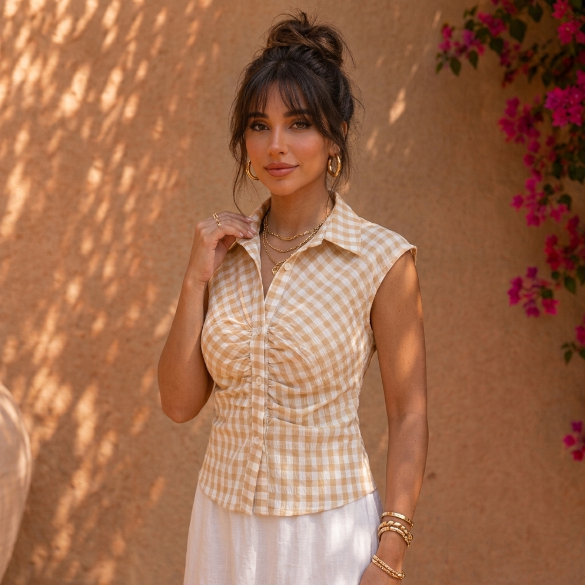 Ida Sleeveless Shirt