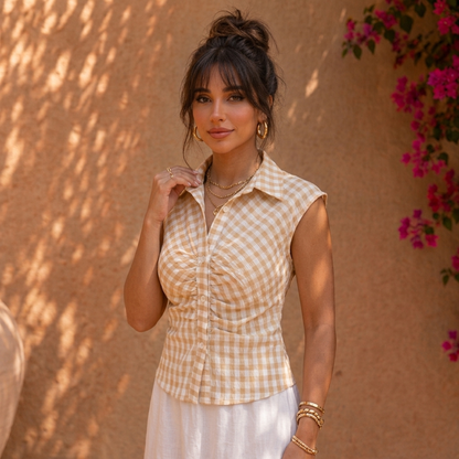 Ida Sleeveless Shirt