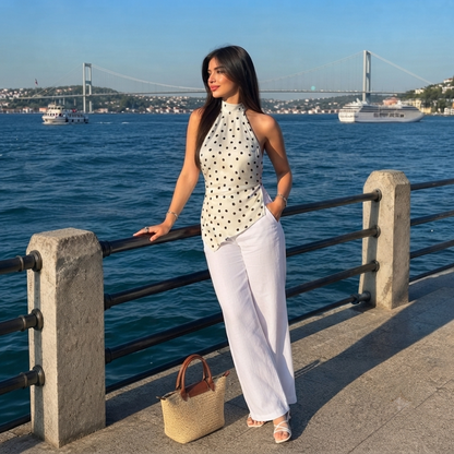 Veronica Backless Top