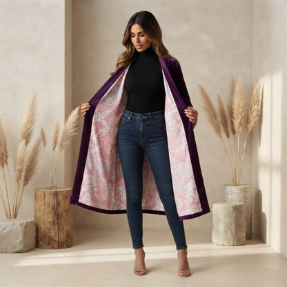 Aurora Velvet Kimono