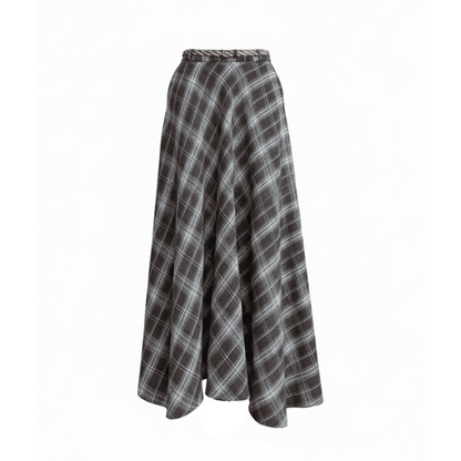 Nova Plaid Skirt