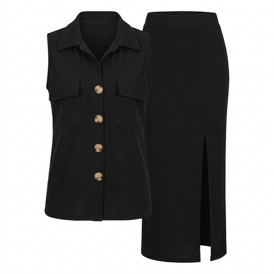 Jessie Vest & Skirt Set