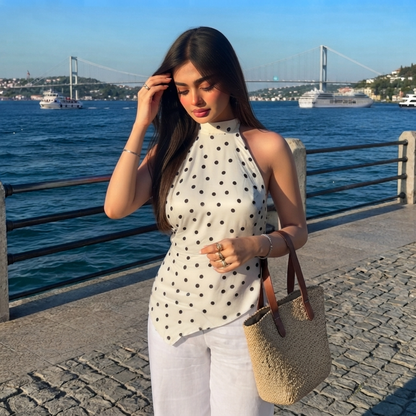 Veronica Backless Top
