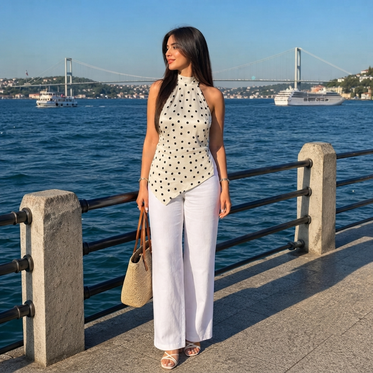 Veronica Backless Top