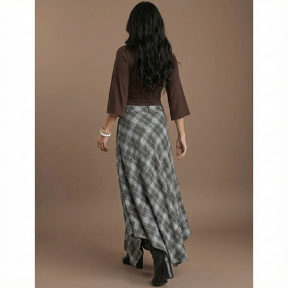 Nova Plaid Skirt