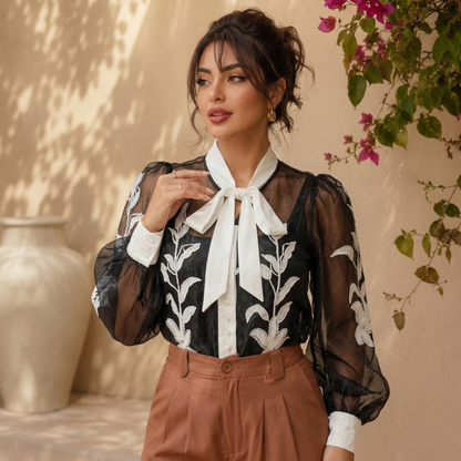 Norma Embroidered Blouse